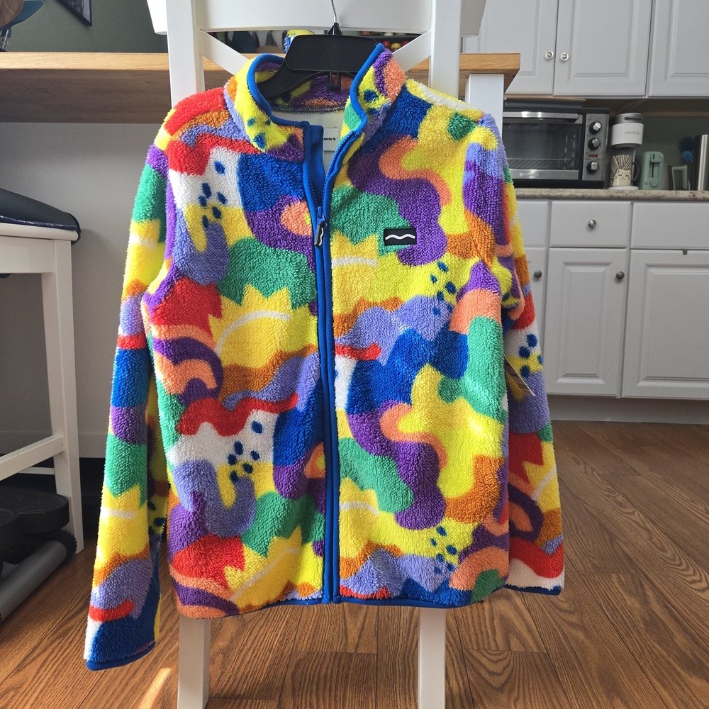 NWT Crayola X Kohls Limited Edition Fleece Jacket